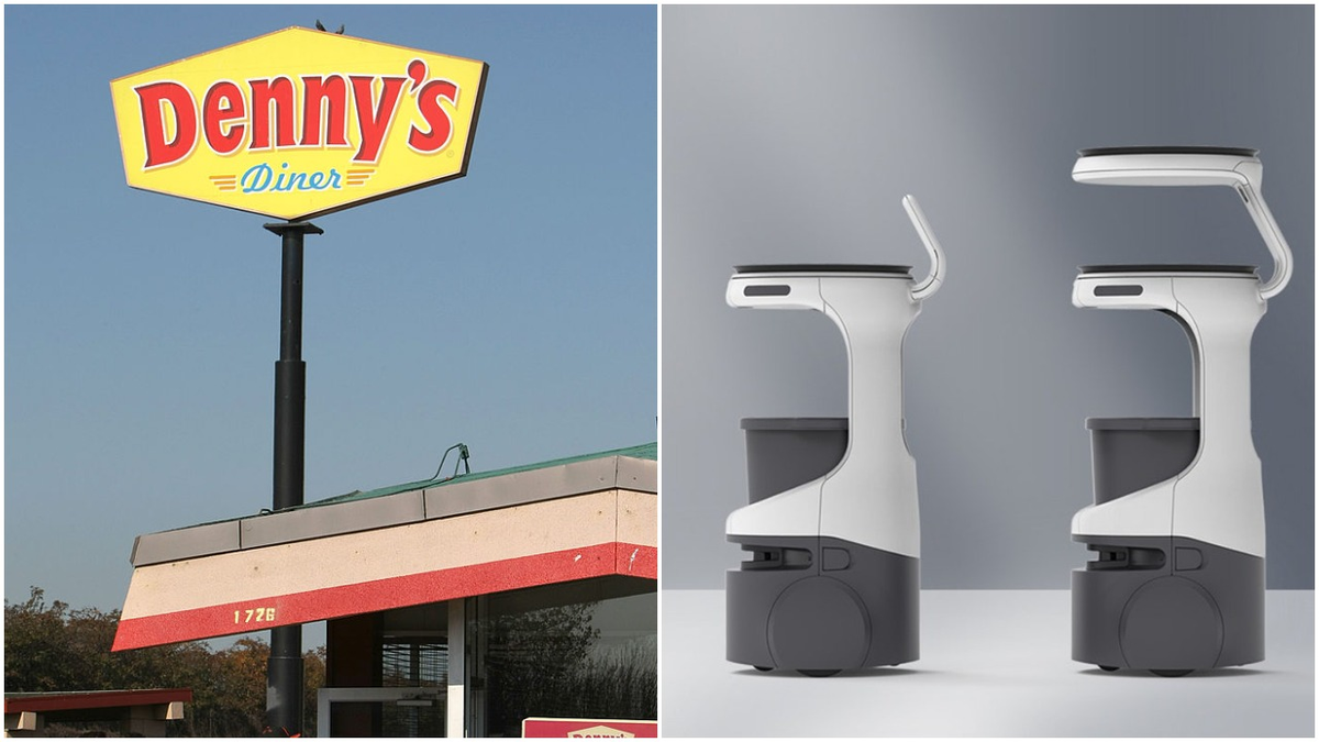 Denny's hires robot waiter, but isn't replacing human servers